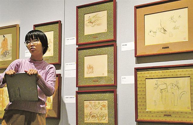 素描から見る古径作品 日本画制作貴重な資料 上越市の記念美術館